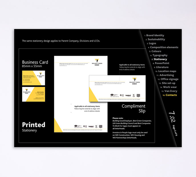 corporate id and branding braden theadgold graphic design agency